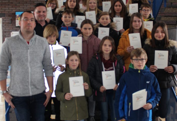 Foto Gewinner Schwimmsporttag 2020