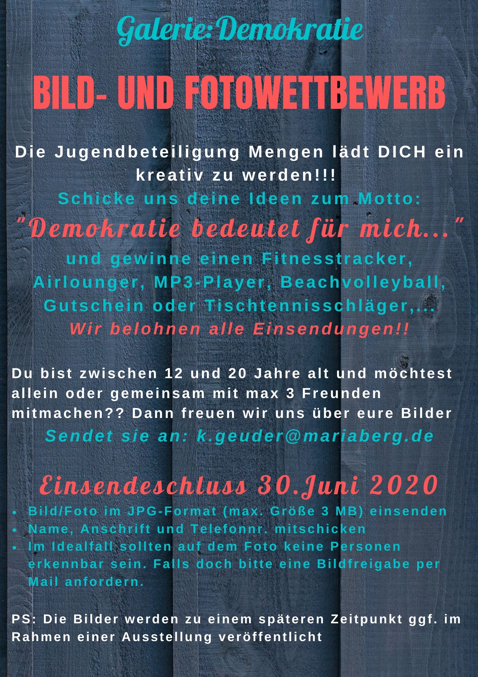 Flyer Fotowettbewerb Juni 2020