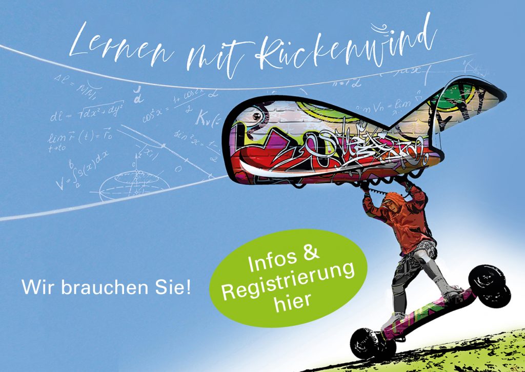 Grafik zu „lernen mit Rückenwind