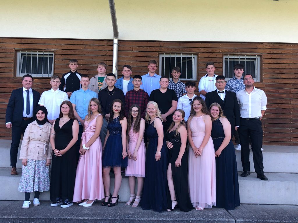 Bild der Abschlussklasse 9G